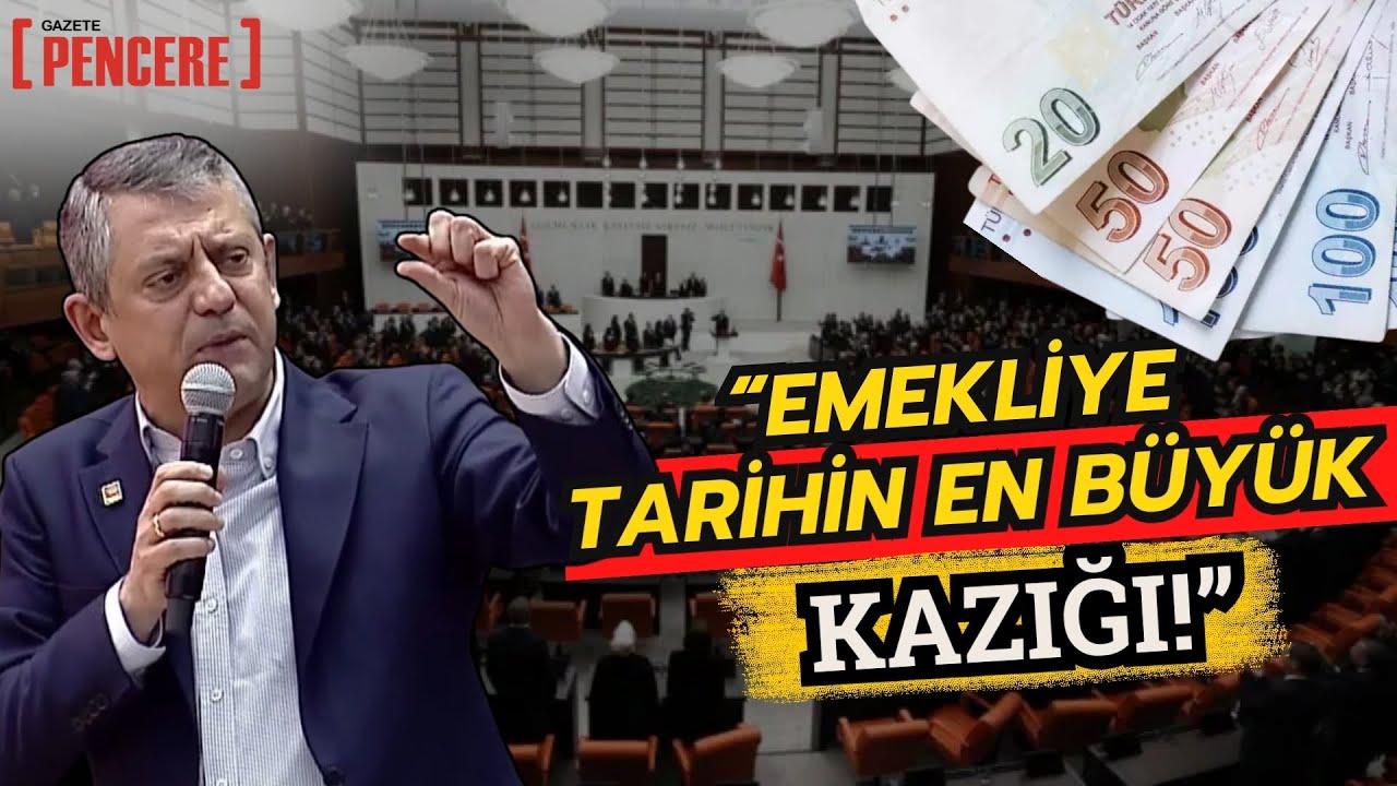 Özgür Özel emekli zammına neden kaynak olmadığını açıkladı!