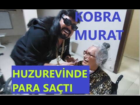 KOBRA MURAT HUZUREVİNDE MİLYONLAR DAĞITTI