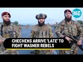 Proputin chechen fighters reach moscow after wagner coup ends abandon belgorod positions
