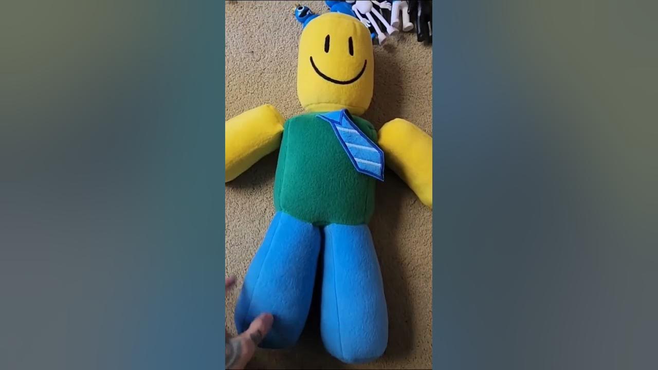 Roblox Noob Crochet Toy, Roblox Noob Plush