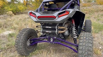 FINALLY INSTALLING A TRINITY STAGE 5 EXHAUST ON MY CUSTOM TURBO S RZR