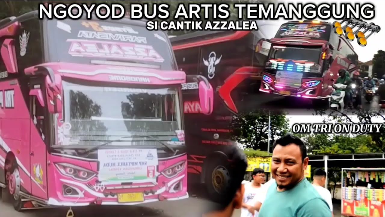 AKHIRNYA NGOYOD AZZALEA GUYS BUS ARTIS TEMANGGUNG GOKILL ‼️