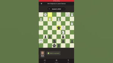 Her majesty’s laser dance #gothamchess #topchess #dailypuzzle #chessshorts #chesscom #chessgame