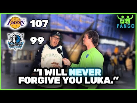 This is What Betrayal Looks Like. Fan Reactions Dallas Mavericks at Los