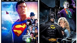 Superman 2 Christopher Reeves vs Batman 2 de Burton 🦸🦸🦸🦇🦇🦇 Superman 2-1 Batman 