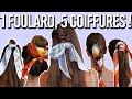 HOW-TO | 5 COIFFURES FACILES AVEC UN FOULARD POUR CET ÉTÉ | LES CONSEILS DE JULIE