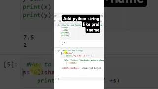 Add python string like pro! | Intelligence Logic