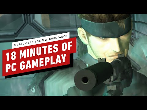 Metal Gear Solid 2: Substance - 18 Minutes of PC Gameplay