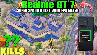 🔥 Realme GT 7 BGMI 90FPS Gaming Test | FPS Meter ON | 4 Finger Gyro Pro Gameplay