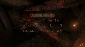 First Playthrough of Quake.  1.5 Mod Session 1 (redux)