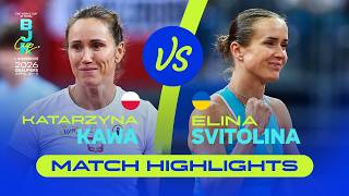 Full Katarzyna Kawa (POL) vs Elina Svitolina (UKR) | 2026 Billie Jean King Cup Qualifiers | Highlights News