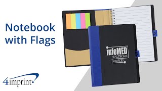 Notebook with Flags by 4imprint
