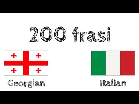 Video: Come Si Dice Ciao In Georgiano?