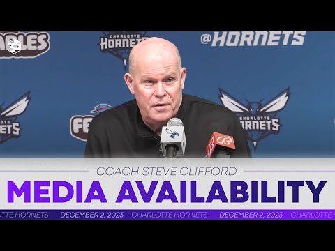 Hornets vs Timberwolves: Coach Clifford Postgame Media Availability | 12/02/2023