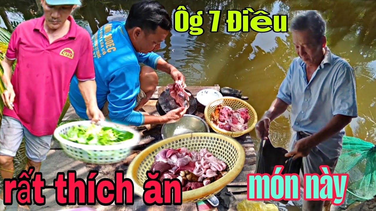 Thèm quá mua về ăn ,món này ôg 7 Điều rất thích Làm lẩu nhúng rau rừng..,hết bài Anh 7