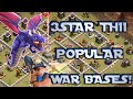 3Star Popular TH11 Bases | Learn how to triple these Anti 3Star War Bases