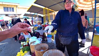 🇽🇰 Peja cheese market in Kosovo | Pec | vE 43