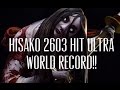 Killer Instinct WORLD RECORD Hisako 2603 Hit Ultra Combo!!!