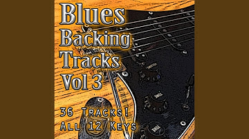 Shuffle Blues Backing Track in E - 124 BPM