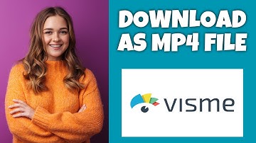 How To Download As An MP4 File On Visme | Step By Step Guide - Visme Tutorial