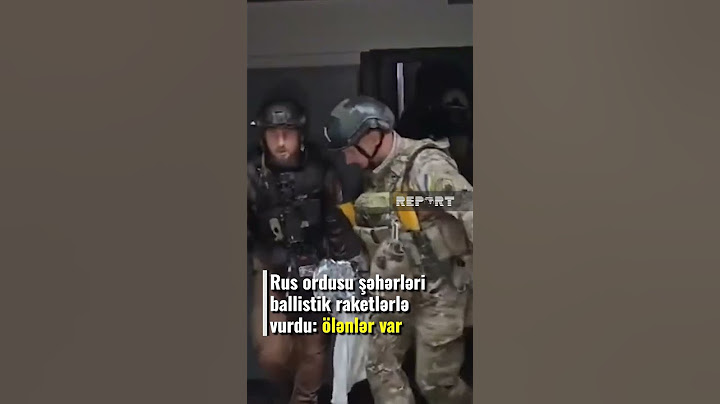 Ukraynaya ballistik raketlərlə kütləvi hücum: Kiyevlə yanaşı bir neçə şəhər vuruldu, ölənlər var