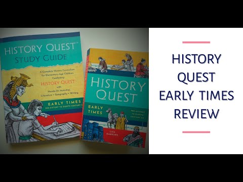 History Quest Early Times by Pandia Press | Secular History Curriculum | REVIEW