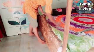 my daily routine Village Girl home cleaning Tumpa Vlog #tumpavlog#tumpavlogs#dailycleaningvideo#hot