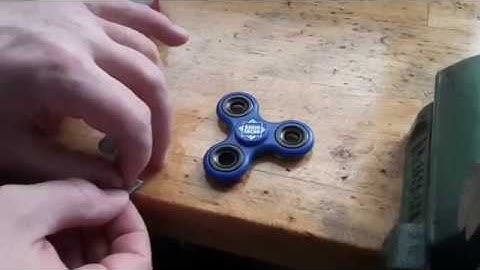 Spinner RPM measured with Stroboscope