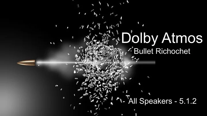 Bullet Ricochet through surround speakers in 5.1.2 setup | Atmos Experience | Atmonos TV App