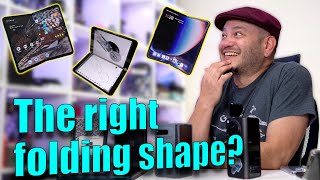 Folding Phones: Is there a "correct" shape?