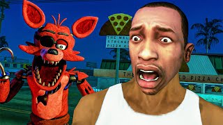 ENCONTRANDO A LENDA DO Five Nights at Freddy's NO GTA SAN ANDREAS