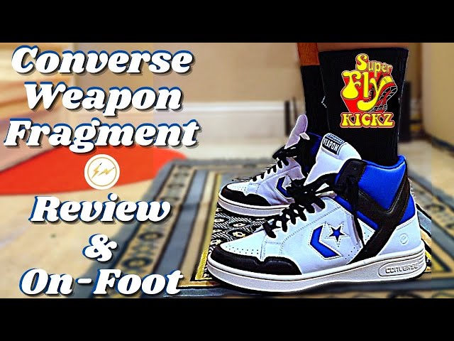Converse Weapon OG X Fragment Review And On-Foot Did U Cop 