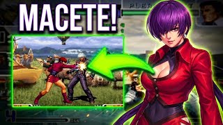 KOF 2002-TODOS OS MACETES DA SHERMIE OROCHI CONTRA REVERSAL