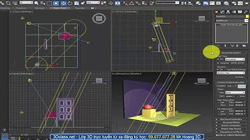 Bài32, TRƯỚC KHI HỌC ĐÈN LIGHTING 3D, Nên HỌC TRƯỚC 5 TÍNH CHẤT CƠ BẢN CỦA NGUỒN SÁNG 3D, HOC 3DSMAX