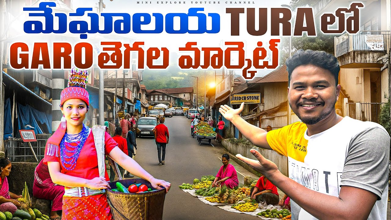 Exploring Local Market of the ‘GARO TRIBE’ | Tura BAZAR in Meghalaya