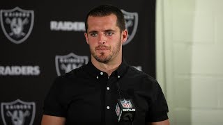 QB Derek Carr Postgame Presser - Week 2 - 9.16.18