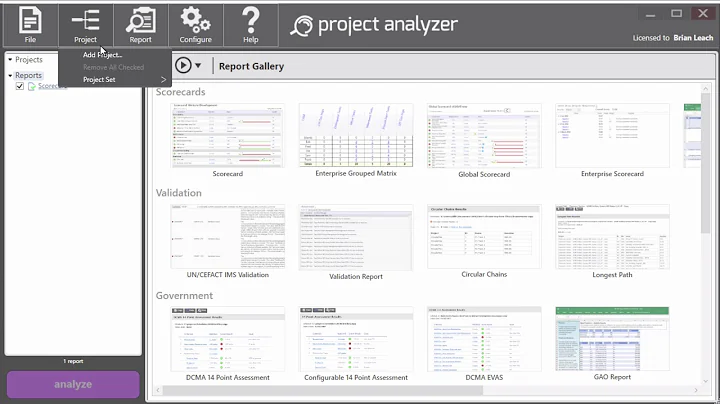 1. Getting Started with Steelray Project Analyzer