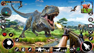 Wild Dinosaur Hunting Gun Game screenshot 1