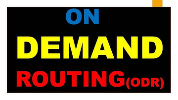 On Demand Routing (ODR)|| what is ODR? || How to configure ODR?||How its works?||CCNA||CCNP||CCIE