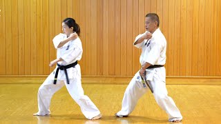 【Kyokushin Karate Training #008】Zenkutsudachi - Kokutsudachi - Shizentai - Kata
