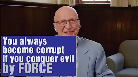 Jordan Peterson | Dr Peter Kreeft | YOU ALWAYS BECOME CORRUPT IF YOU CONQUER EVIL BY FORCE
