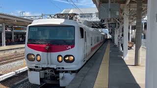 East i-E(E491系) +マヤ50 5001 MHを鳴らして篠ノ井駅発車 2024.08.02