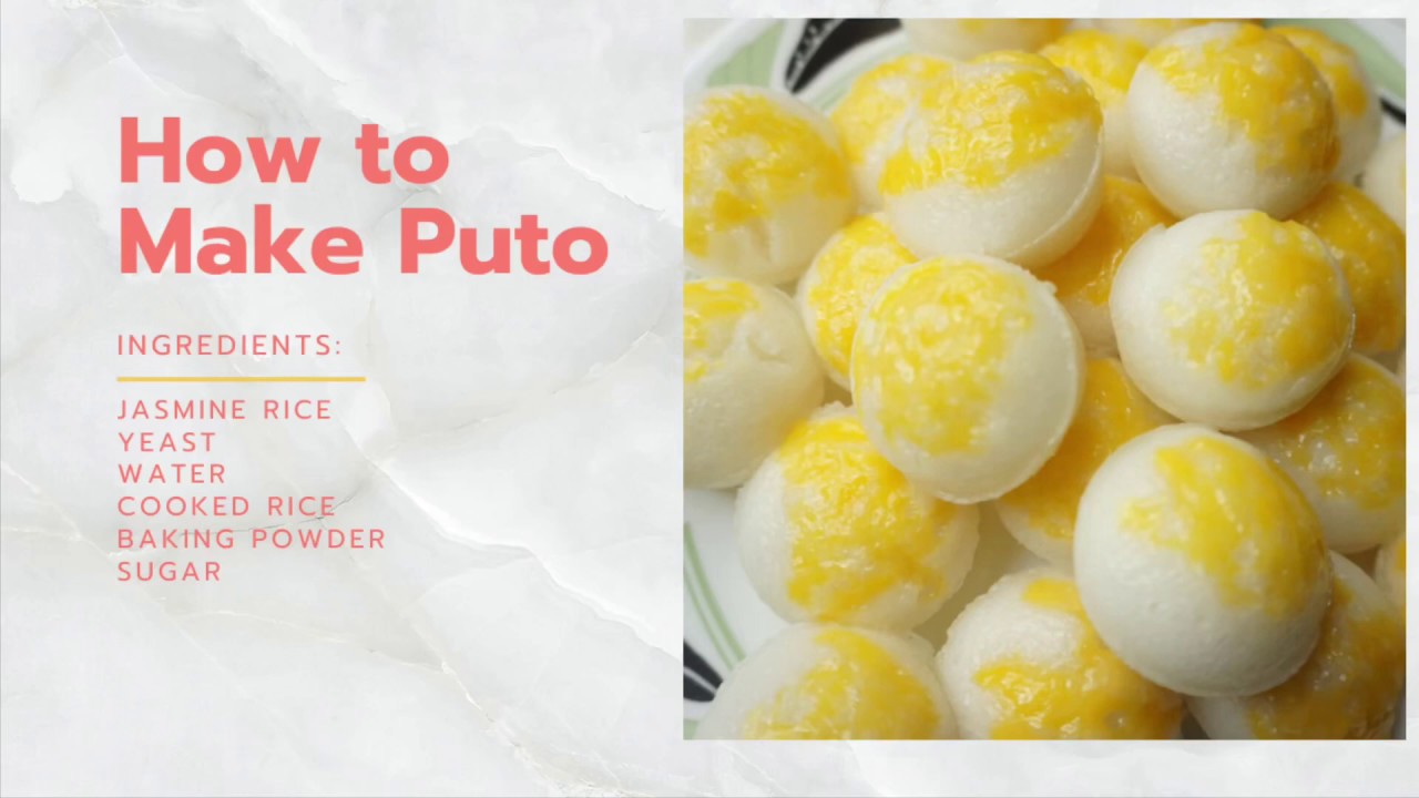 How to Make Rice Puto YouTube