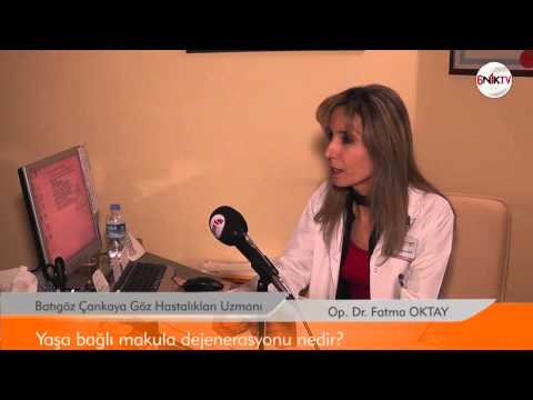 Op. Dr. Fatma Oktay - Yaşa bağlı makula dejenerasyonu nedir?