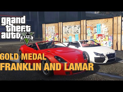 GTA V PS5 - Mission #02 Franklin And Lamar…[100 Gold Medal Walkthrough]