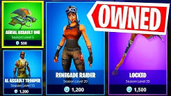 buying the renegade raider skin in fortnite season 1 item shop duration 15 37 - fortnite season 4 countdown
