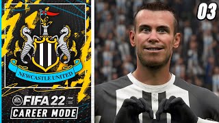 Gareth Bale Signs as Free Agent? - FIFA 22 Newcastle Career Mode #3