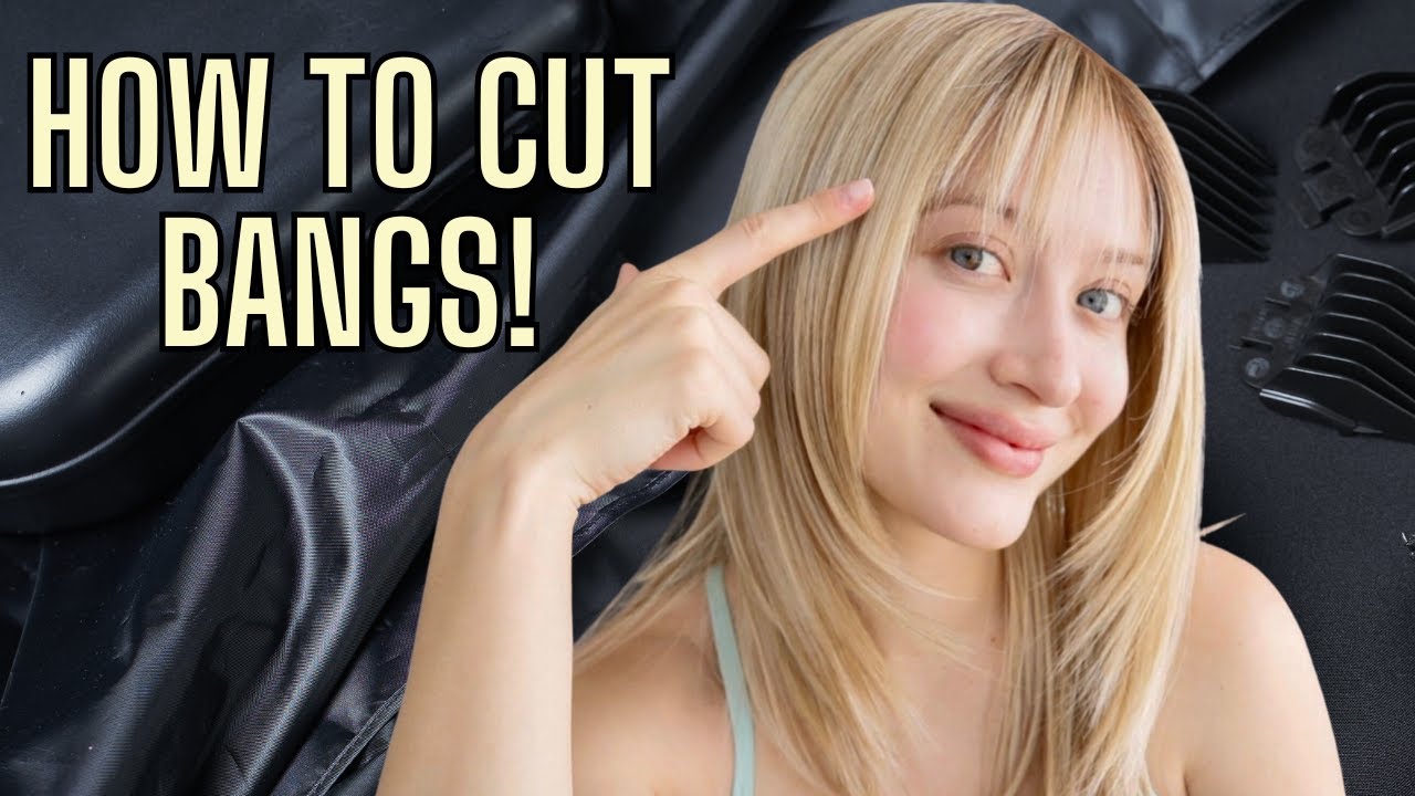 HOW TO CUT BANGS & HIDE A FRAYING LACE FRONT On Your Wig! - YouTube