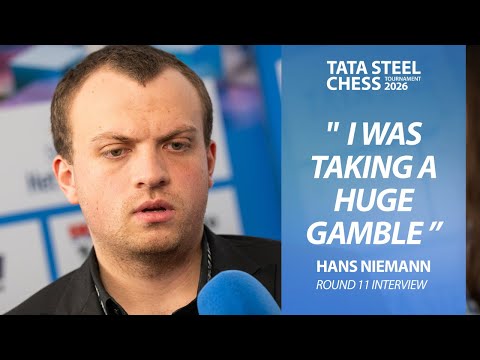 Hans Niemann round 11 interview | Tata Steel Masters 2026