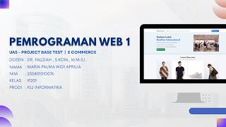 Maria Palma Widi Aprilia 250401010076 Pemrograman Web 1 UAS